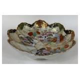 JAPANESE SATSUMA STYLE STORY BOWL