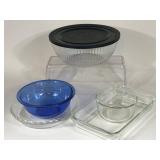 PYREX GLASS BOWLS DISHES