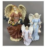 ANGEL FIGURINES CERAMIC & RESIN HMK LR