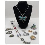 NECKLACES PINS FASHION JEWELRY