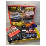 VINTAGE TECNITOYS SCX JUNIOR CUP SLOT CAR SET