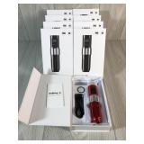 LOT OF 9 WIRELESS TATTOO GUN TUFFKING II COLOR RED