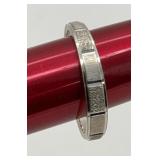 10K WHITE GOLD RING
