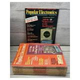 VINTAGE POPULAR ELECTRONICS MAGAZINES 1976 - 1977