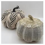 DECORATIVE PUMPKINS FALL HALLOWEEN DECOR