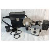 VTG CAMERAS FLASH POLAROID KODAK MERCURY