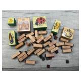 RUBBER STAMPS SCRAPBOOKING CARD MAKING