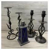 HOME DECOR LAMPS CANDLE HOLDERS