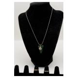 925 STERLING NECKLACE & RINGS