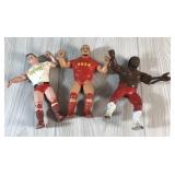 VTG WWF ACTION FIGURES JUNKYARD DOG LJN NIKOLAI