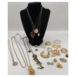 ASSORTED NECKLACES & PINS
