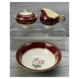 LADY STRATFORD BY HOMER LAUGHLIN SERVING DISHES