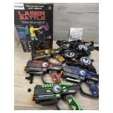 LASER BATTLE INFRA RED LASER TAG GAMING SET
