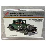 JLE SCALE MODELS 1932 CHEVROLET COUPLE MODEL KIT