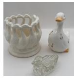ASSORTED DUCK GOOSE THEMED HOME DECOR