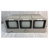 SET OF 3 PANASONIC WV-5200BU 5' MINI MONOCHROME