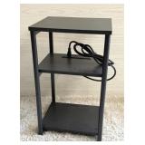 3 TIER SIDE TABLE W BUILT IN CHARGING STATION