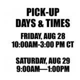 PICK UP DAYS & TIMES