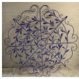 48' WROUGHT IRON METAL WALL MEDALLION