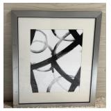 Z ART GROUP FRAMED ABSTRACT ART PRINT
