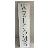 METAL WELCOME WALL DECOR