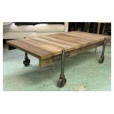 RUSTIC RECLAIMED WOOD COFFEE TAABLE