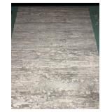 KARMA STRIA AREA RUG 6'7'X9'3' GREY-BLUE