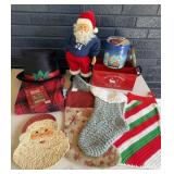CHRISTMAS DECOR STOCKINGS ENESCO