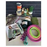 KNITTING SUPPLIES YARN LOOMS RIBBONS TWINE