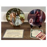VINTAGE GONE WITH THE WIND COLLECTOR PLATES