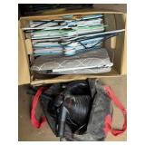 SINGER CLOTHING STEAMER IRON BOARD & HANGARS