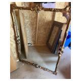 VINTAGE FRAMED WALL MIRROR