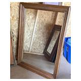 VINTAGE FRAMED WALL MIRROR