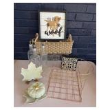 HOME DECOR OIL & VINEGAR BOTTLES
