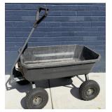 GORILLA CART 4 CU FT POLY GARDEN DUMP CART