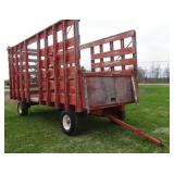 Forage King 20 ft. Hay Wagon
