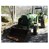 JD 2555 Farm Tractor
