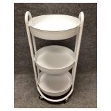 Rolling Metal Bar Cart