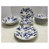 Ceramica Quadrifoglio Italy Blue Plates