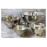 Silver Plate Serving Bowls