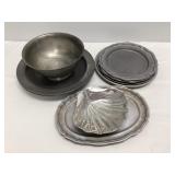 Pewter Serving Dishes