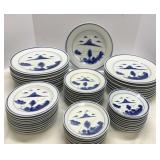 Vintage Chinese Blue and White Plates