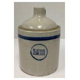 Antique Primitive Blue Band Stoneware