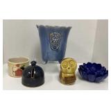 Five Collectible Pottery Items