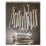 Twenty-One Large Wrenches