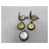 Five Pocket Watches