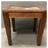 Slate Top Side Table