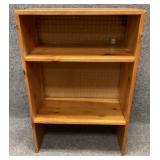 Homemade Pine Bookshelf