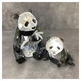 Swarovski Crystal Pandas