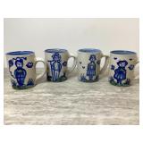 MA Hadley Pottery Mugs